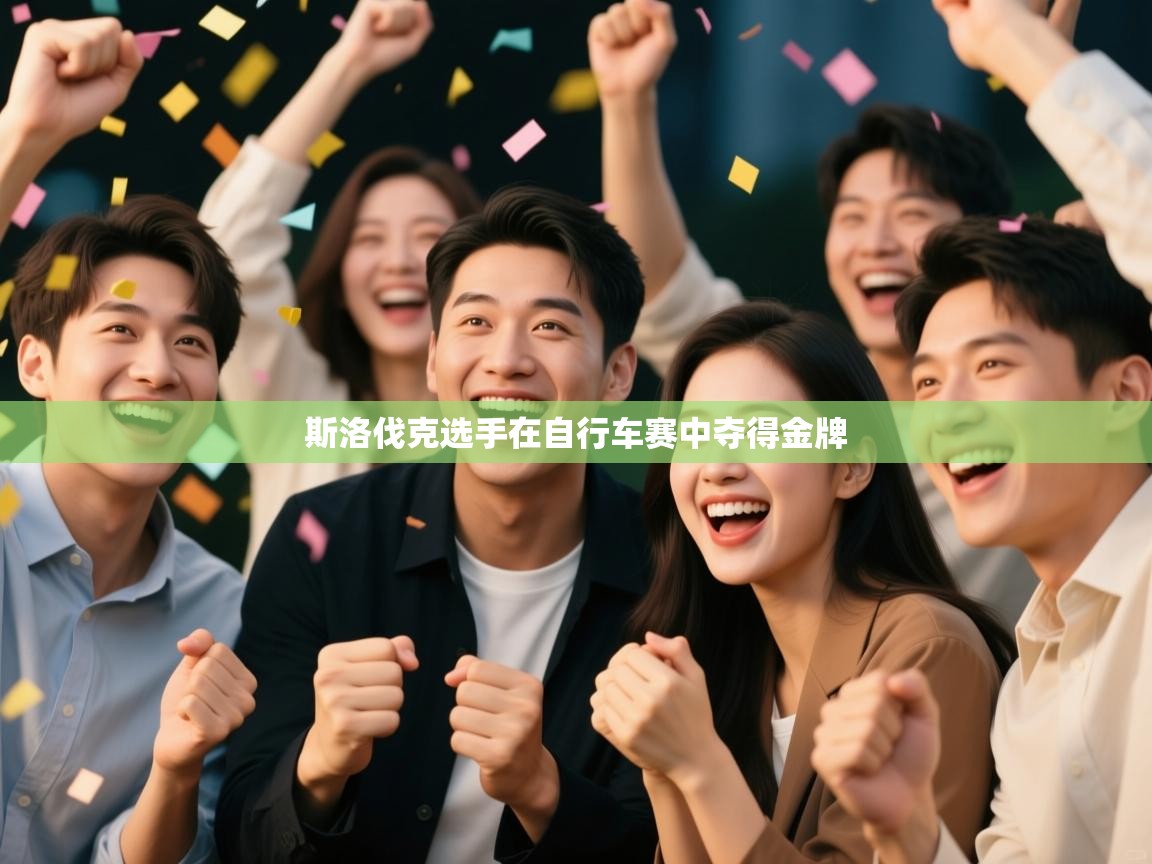 斯洛伐克选手在自行车赛中夺得金牌  第1张